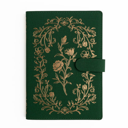 A5 Everyday Deluxe System: Antique Floral - Archer and Olive