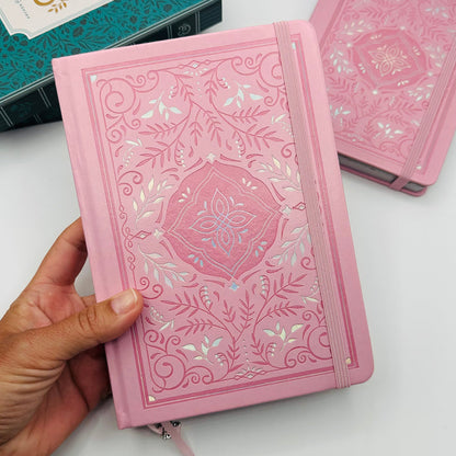 A5 Pre-Setup Reading Journal - Bright Floral Theme