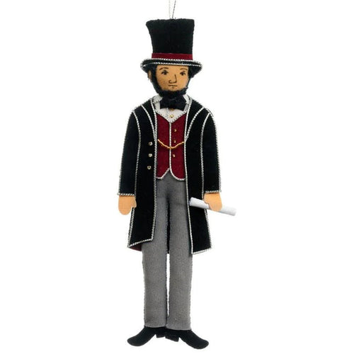 Abraham Lincoln Felt Ornament