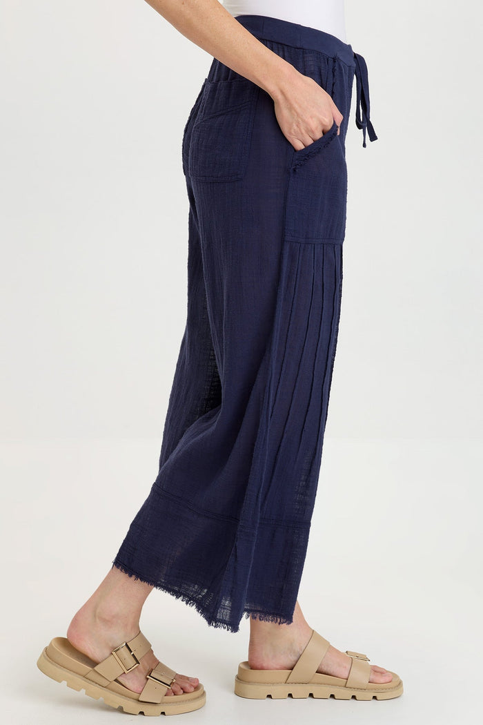Wearables Ace Gauze Wide Leg Crop