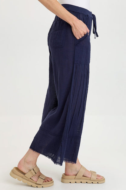 Wearables Ace Gauze Wide Leg Crop