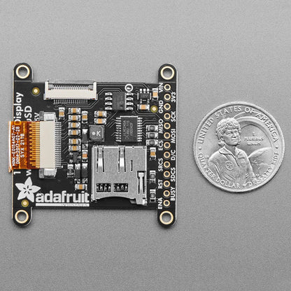 Adafruit 1.54" Monochrome eInk / ePaper Display with SRAM (200x200 with SSD1608) by Adafruit - The Pi Hut