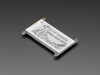Adafruit 2.13" Monochrome eInk / ePaper Display FeatherWing (250x122 Monochrome with SSD1675) by Adafruit - The Pi Hut
