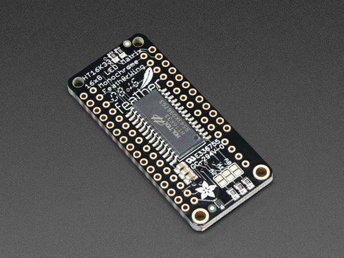 Adafruit 8x16 LED Matrix FeatherWing w/o Matrices by Adafruit - The Pi Hut