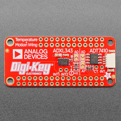 Adafruit ADXL343 + ADT7410 Sensor FeatherWing by Adafruit - The Pi Hut