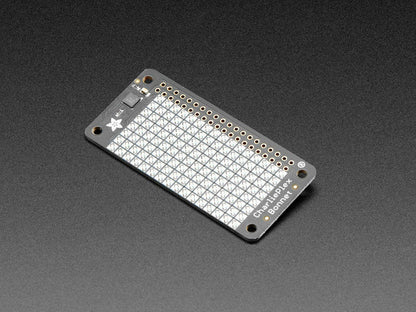 Adafruit CharliePlex LED Matrix Bonnet - 8x16 Yellow LEDs by Adafruit - The Pi Hut