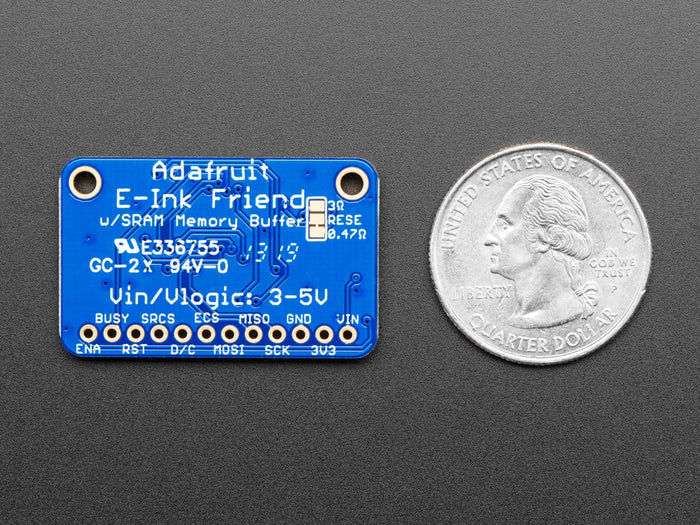 Adafruit eInk Breakout Friend with 32KB SRAM by Adafruit - The Pi Hut