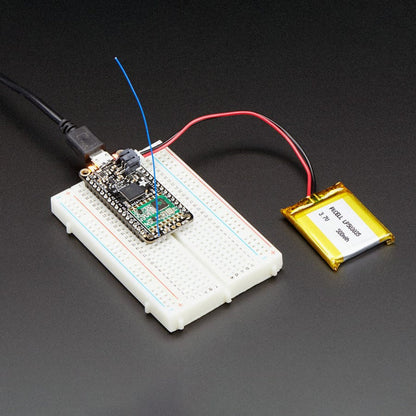 Adafruit Feather 32u4 RFM69HCW Packet Radio - 868 or 915 MHz (RadioFruit) by Adafruit - The Pi Hut