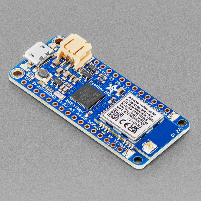 Adafruit Feather M0 WiFi with uFL - ATSAMD21 + ATWINC1500 by Adafruit - The Pi Hut