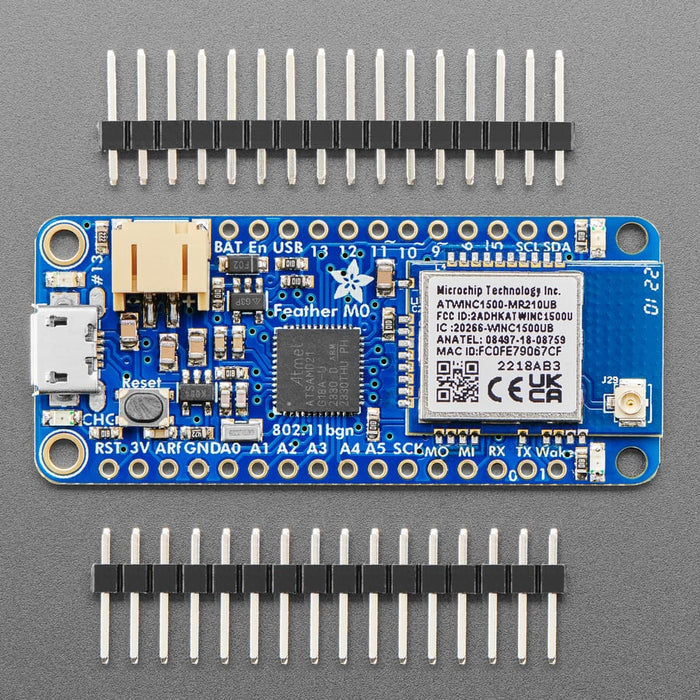 Adafruit Feather M0 WiFi with uFL - ATSAMD21 + ATWINC1500 by Adafruit - The Pi Hut