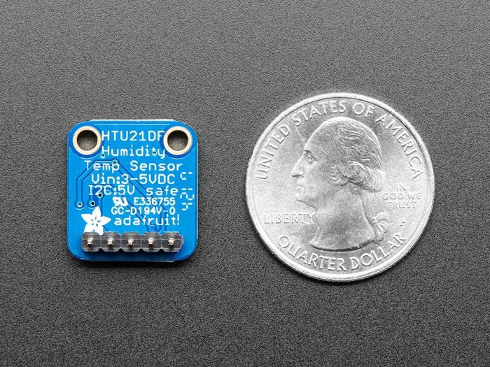 Adafruit HTU21D-F Temperature & Humidity Sensor Breakout Board (Fully Assembled) [Discontinued] by Adafruit - The Pi Hut