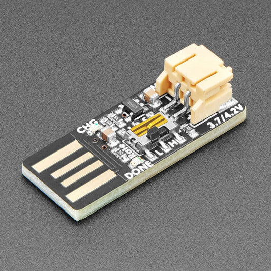Adafruit Micro Lipo - USB LiIon/LiPoly charger - v2 by Adafruit - The Pi Hut