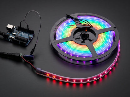 Adafruit NeoPixel Digital RGB LED Strip - 1m White 60 LED [Discontinued] by Adafruit - The Pi Hut