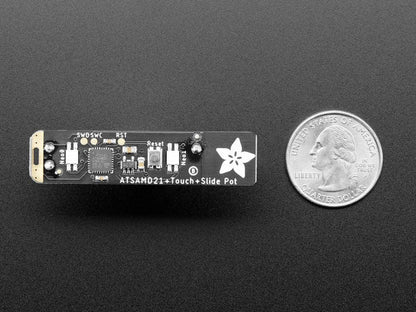 Adafruit Slider Trinkey - USB NeoPixel Slide Potentiometer by Adafruit - The Pi Hut