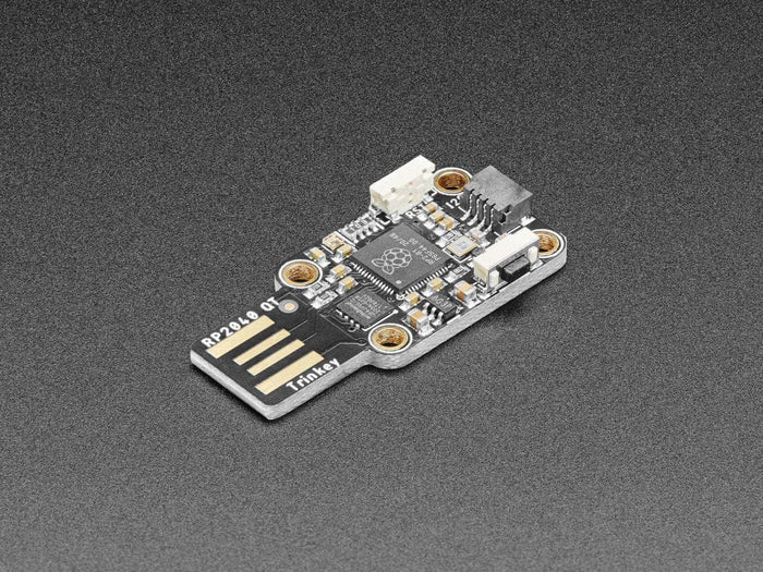 Adafruit Trinkey QT2040 - RP2040 USB Key with Stemma QT by Adafruit - The Pi Hut