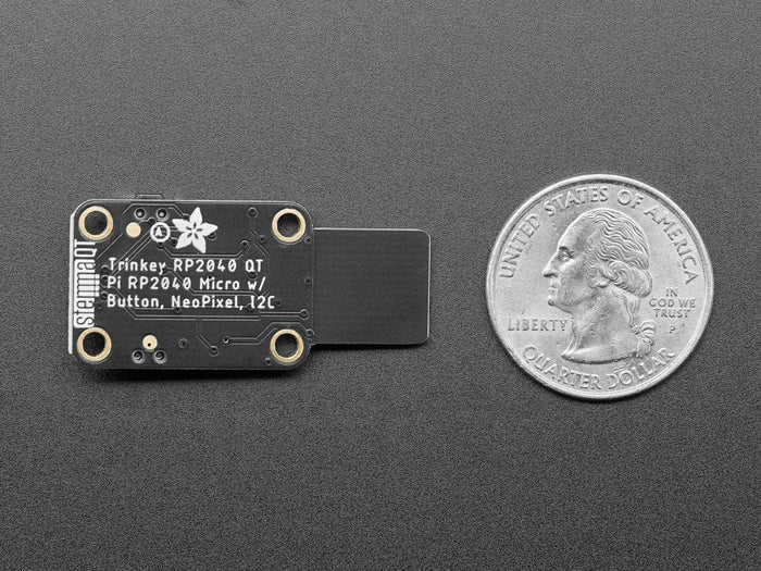 Adafruit Trinkey QT2040 - RP2040 USB Key with Stemma QT by Adafruit - The Pi Hut