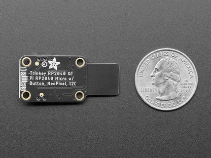 Adafruit Trinkey QT2040 - RP2040 USB Key with Stemma QT by Adafruit - The Pi Hut
