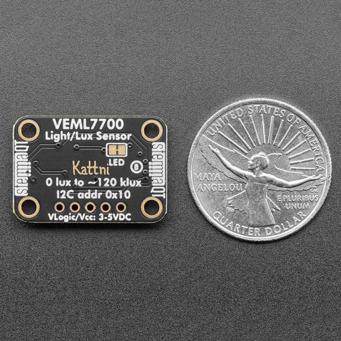 Adafruit VEML7700 Lux Sensor - I2C Light Sensor - STEMMA QT / Qwiic by Adafruit - The Pi Hut