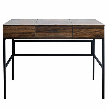 ADEPT Modern Desk in Walnut Finish by Urban Style-#product_category#-Home Living Store