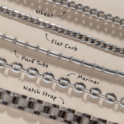 Adjustable Wheat Chain Bracelet