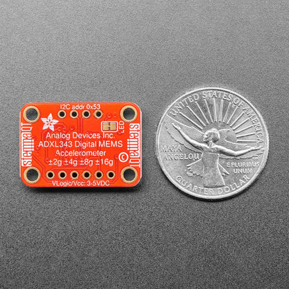 ADXL343 - Triple-Axis Accelerometer (+-2g/4g/8g/16g) with I2C/SPI by Adafruit - The Pi Hut