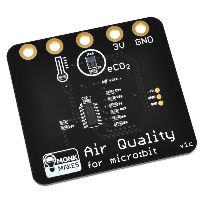 Air Quality Kit for micro:bit [Discontinued] by Monk Makes - The Pi Hut