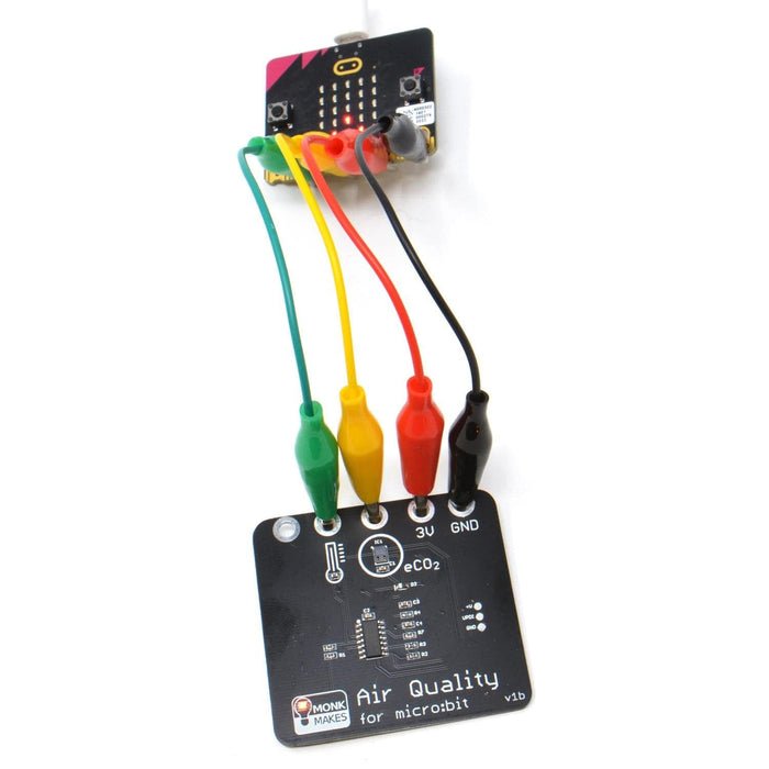 Air Quality Kit for micro:bit [Discontinued] by Monk Makes - The Pi Hut