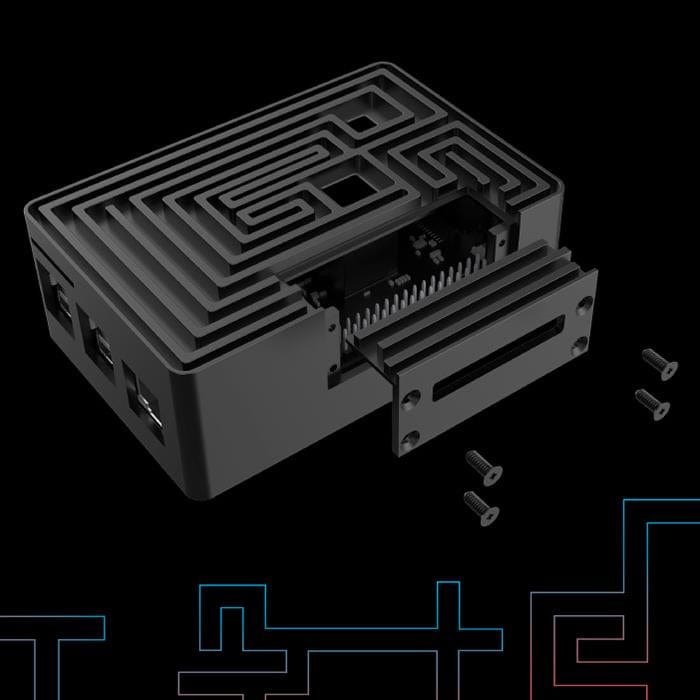 Akasa Maze Pro Raspberry Pi 4 Case [discontinued] by Akasa - The Pi Hut