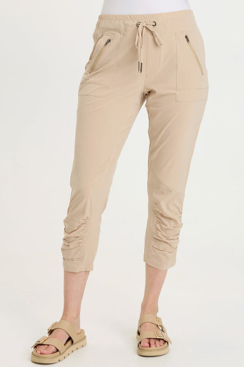 Wearables Aksana Whisper Stretch Ruched Active Slim Pant