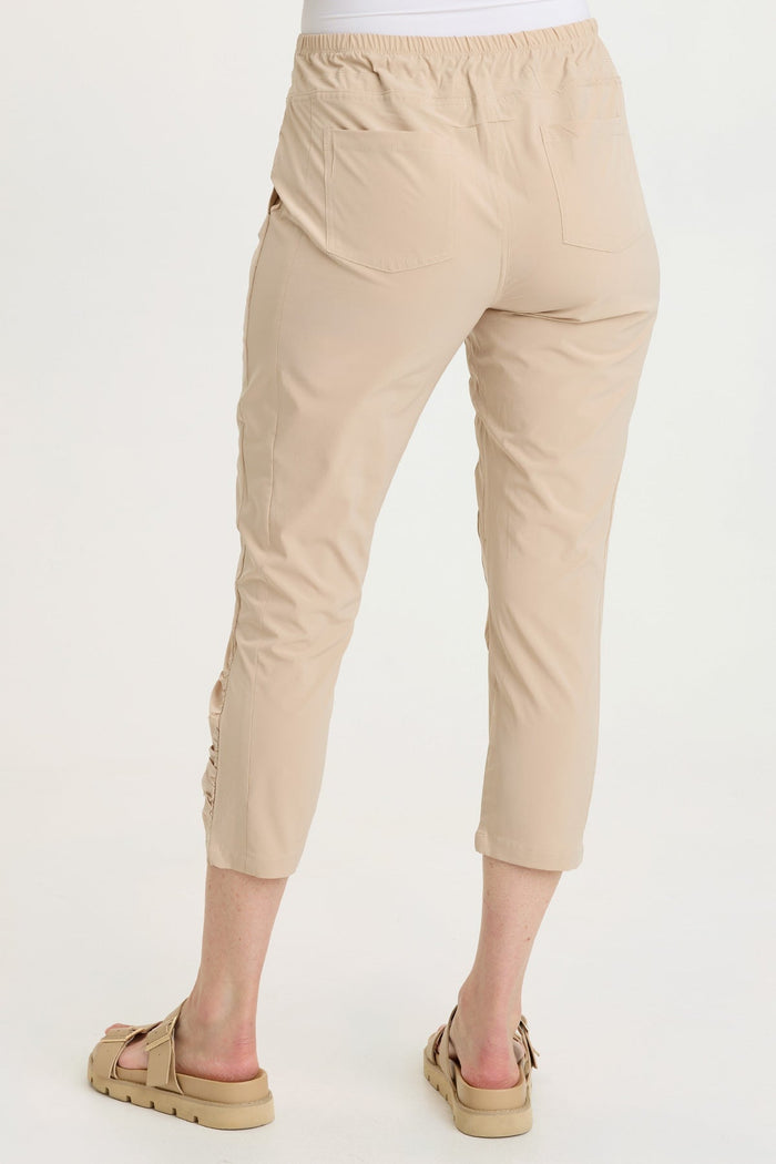 Wearables Aksana Whisper Stretch Ruched Active Slim Pant