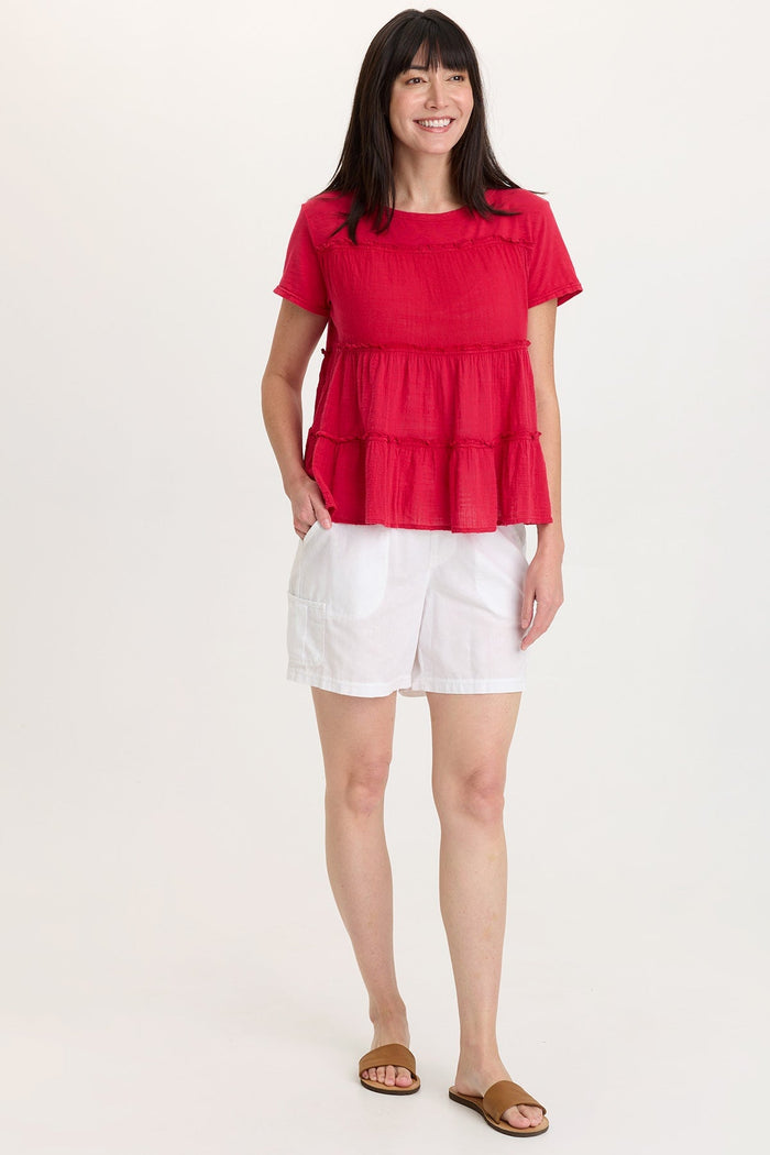 Wearables Alina Cotton Linen Short