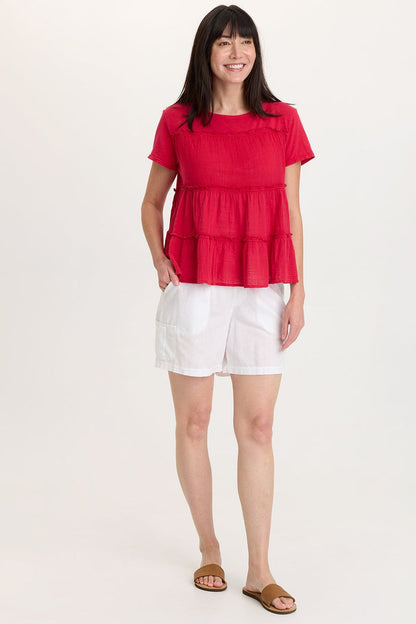 Wearables Alina Cotton Linen Short