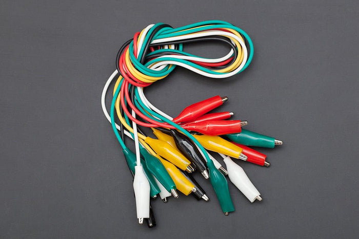 Alligator Clip Test Cables (10 PCS Pack) by DFRobot - The Pi Hut