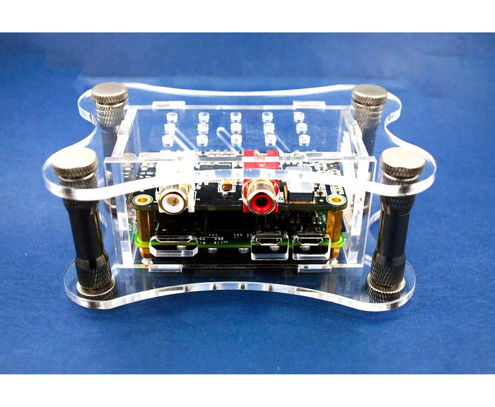 Allo Mini Boss Case - Clear [discontinued] by Allo - The Pi Hut