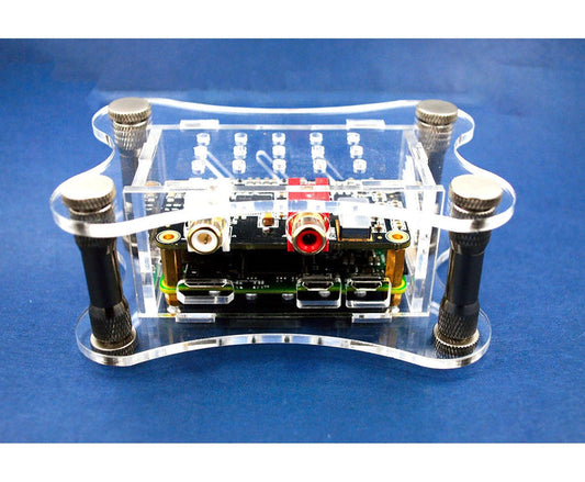 Allo Mini Boss Case - Clear [discontinued] by Allo - The Pi Hut