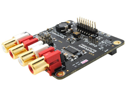 Allo Piano 2.1 "Slave" DAC w/ Subwoofer Out [discontinued] by Allo - The Pi Hut