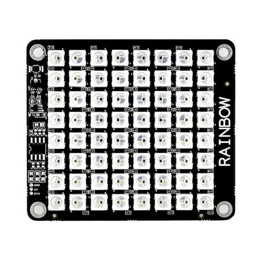 Allo Rainbow HAT - 8x8 LED Matrix [Discontinued] by Allo - The Pi Hut