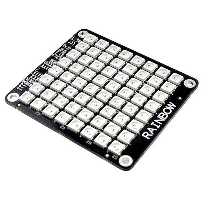 Allo Rainbow HAT - 8x8 LED Matrix [Discontinued] by Allo - The Pi Hut