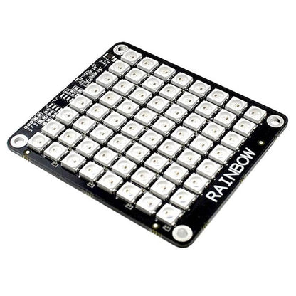 Allo Rainbow HAT - 8x8 LED Matrix [Discontinued] by Allo - The Pi Hut