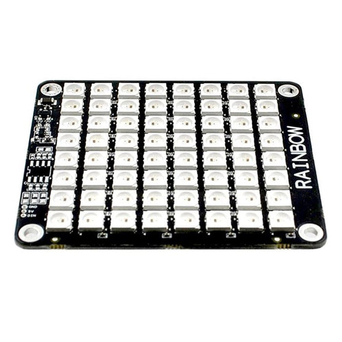 Allo Rainbow HAT - 8x8 LED Matrix [Discontinued] by Allo - The Pi Hut