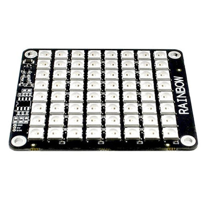 Allo Rainbow HAT - 8x8 LED Matrix [Discontinued] by Allo - The Pi Hut