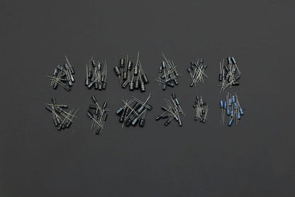 Aluminium Electrolytic Capacitor Pack - 120 Pieces by DFRobot - The Pi Hut