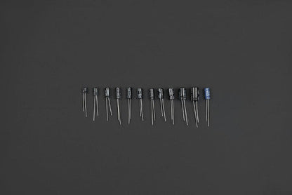 Aluminium Electrolytic Capacitor Pack - 120 Pieces by DFRobot - The Pi Hut