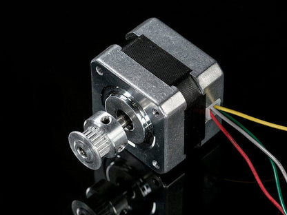 Aluminum GT2 Timing Pulley - 6mm Belt - 20 Tooth - 5mm Bore [discontinued] by The Pi Hut - The Pi Hut