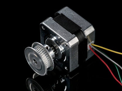 Aluminum GT2 Timing Pulley - 6mm Belt - 36 Tooth - 5mm Bore [Discontinued] by The Pi Hut - The Pi Hut