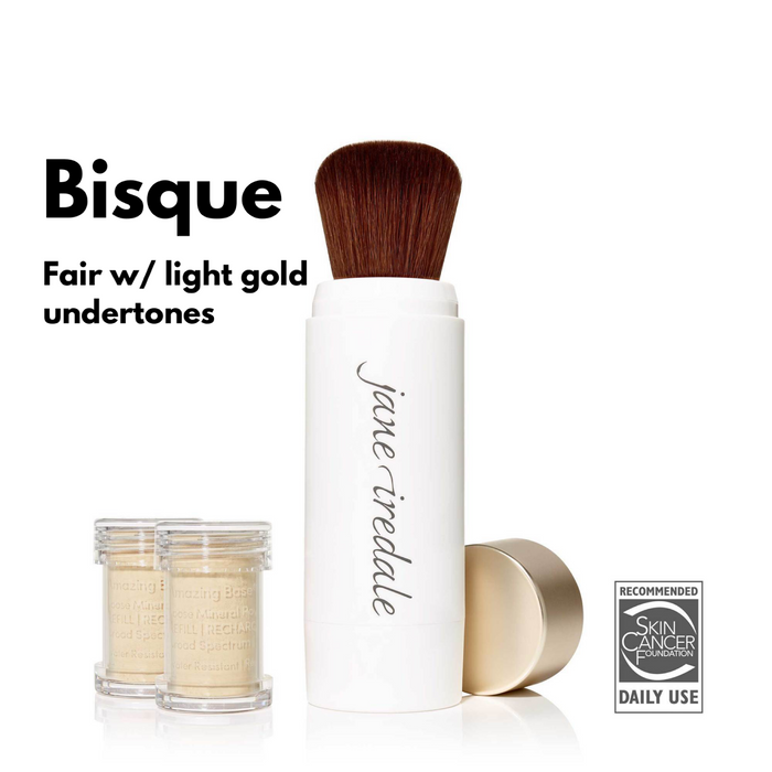 Amazing Base Loose Mineral Powder Refillable Brush SPF