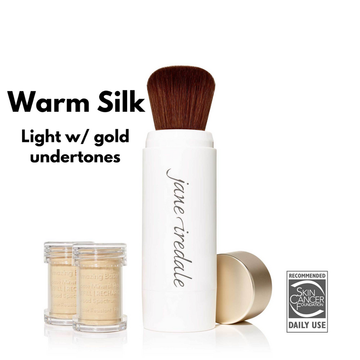Amazing Base Loose Mineral Powder Refillable Brush SPF
