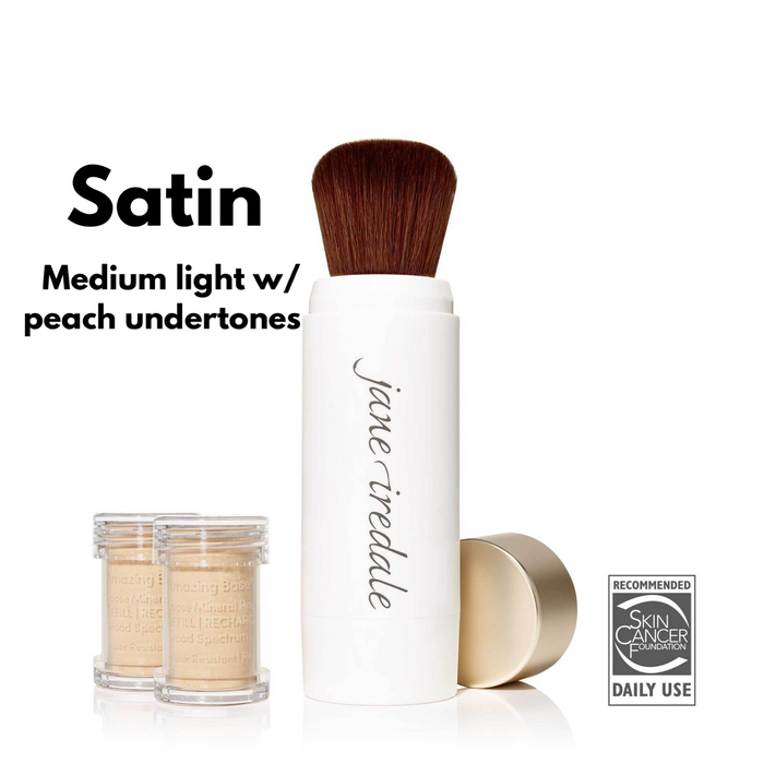 Amazing Base Loose Mineral Powder Refillable Brush SPF
