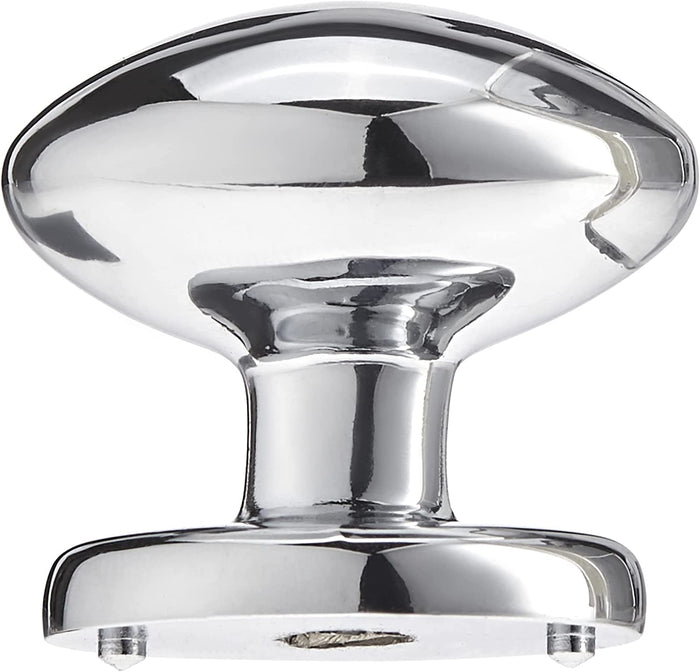 AmazonBasics Football Cabinet Knob, Polished Chrome 25-Pack