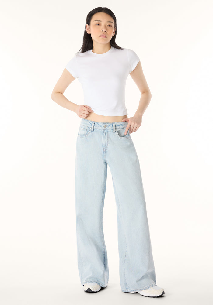 Buffalo Women Jeans Navy Denim Denim Pants Rigid